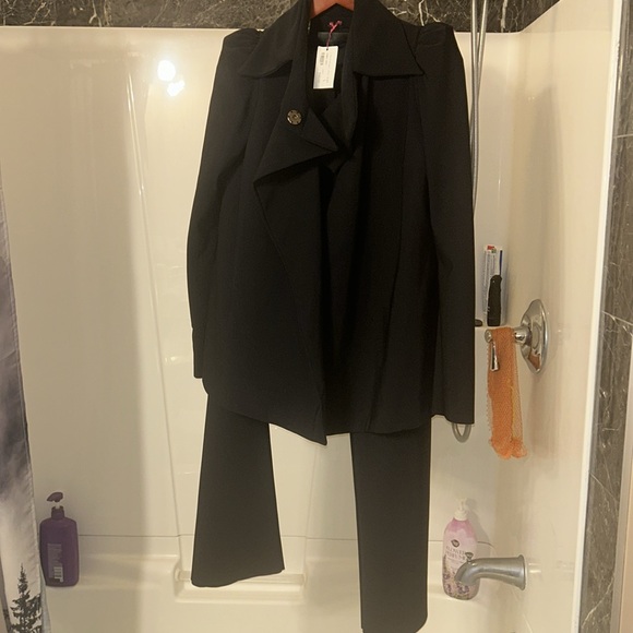 Greta Constantine Navy Blue blazer set size Large - Picture 3 of 17